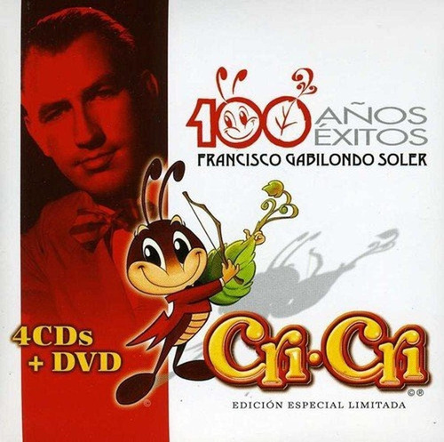 Cri-cri - 100 Años, 100 Éxitos (4 Cd's + 1 Dvd