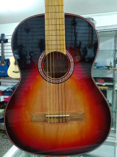 Kit Guitarra Acustica Con Boquete+afinador+correa+forro Y+++
