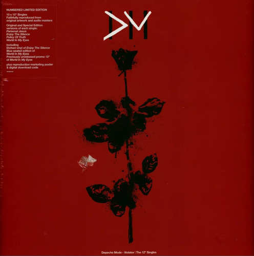 Depeche Mode Violator The 12  Singles Box Set Limitado Nuevo