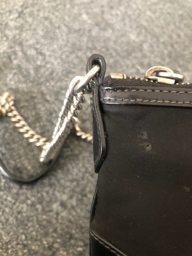 Cartera Prada Original Mini Bag Made In Italy Cuero Nylon (Usado)