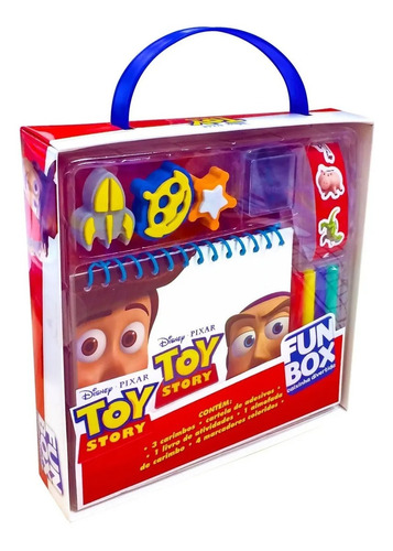 Livro De Arividades Toy Story 3 - Coleção Fun Box