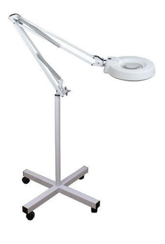 Lámpara Lupa Con Luz Led, Pedestal, Cosmetológica