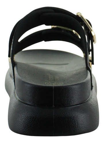 Furor Sandalia Slide Sueco Moda Casual Hebilla Mujer 93025
