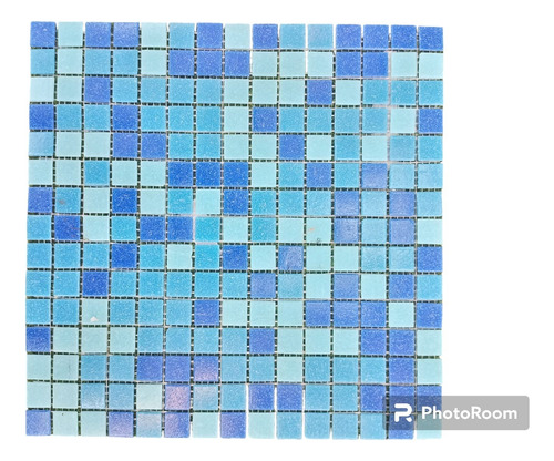 Mosaico Cristal Cobalto Blue (300x300)mm Pieza