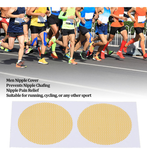 50 Pares De Cubre Pezones Para Hombres Corredores De