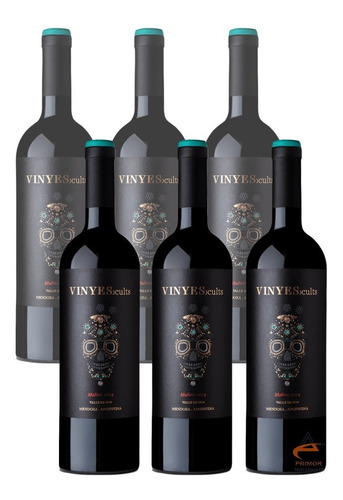 Vino Vinyes Ocults Malbec 750ml X6unid