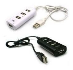 Imagen 2 de 5 de Hub De 4 Puertos Usb. Adaptador Usb De 4 Puertos
