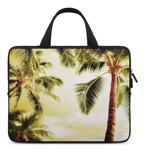 Bolso Mano Para Ordenador Portatil Diseño Arbol Coco Maletin