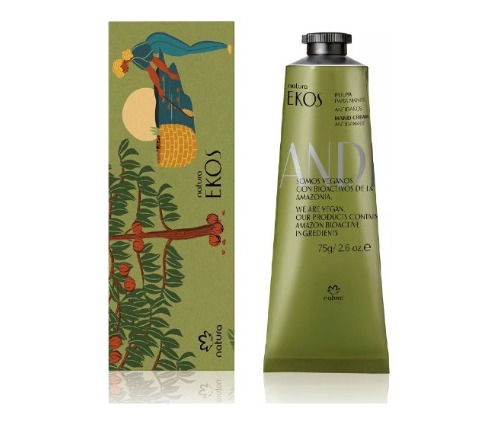 Crema De Manos Ekos Andiroba Natura 75g