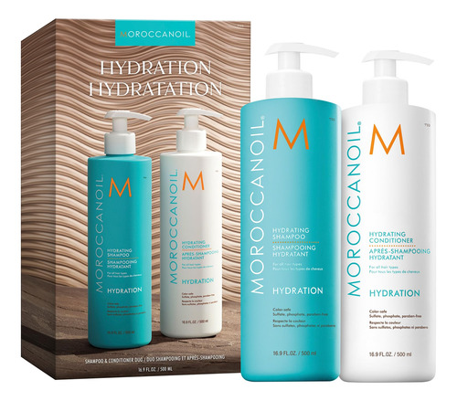 Moroccanoil Set De Champú Y Acondicionador Hidratante De M.