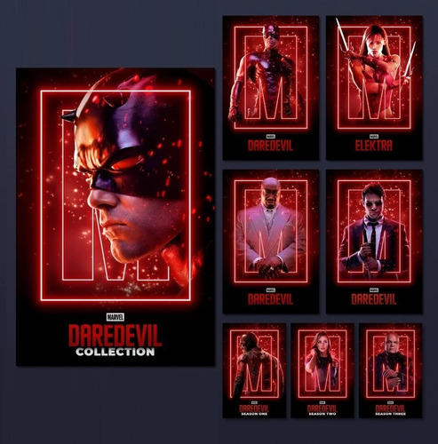 Elektra Daredevil Serie Completa Y Peliculas