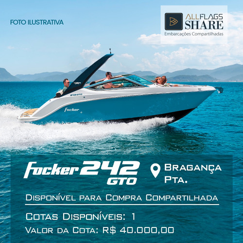 Focker 242 - Compra Compartilhada Bragança Pta /ñ Nx Boats