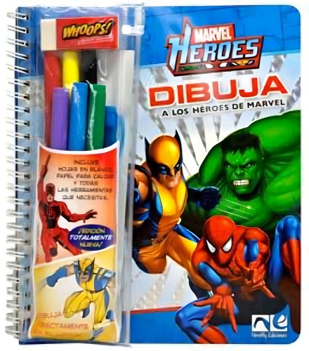 Dibuja A Los Heroes De Marvel, De X., Vol. 1. Editorial Catapulta, Tapa Tapa Blanda En Español