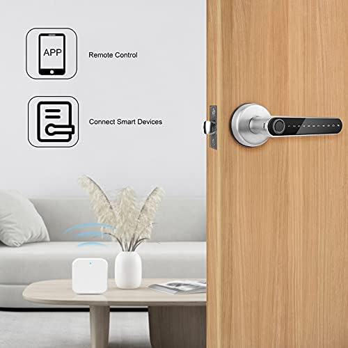Wifi Gateway Control Remoto Bluetooth Smart Door Lock Con Tt