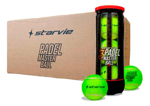 Caja Pelotas De  Padel Starvie (24 Tarros)