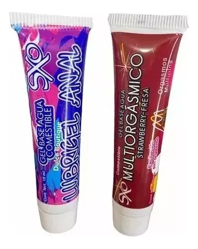 Lubricante Anal Comestible + Gel Lubricante Comestible Multi