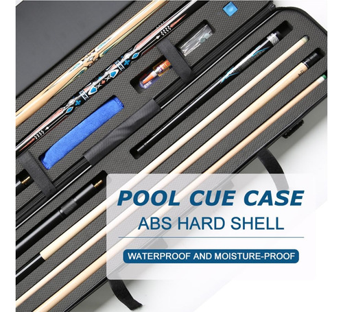 Estuche Rígido Abs Para Taco De Piscina 2 X 3