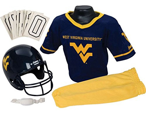 Conjunto De Uniforme De Fútbol Franklin Sports Ncaa West Vir