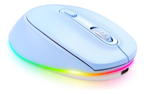 Mouse Seenda Wireless/azul Claro
