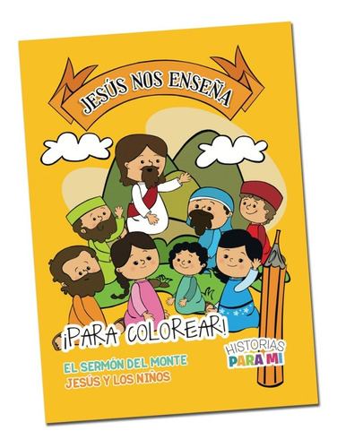 Revista Para Niños Jesús Nos Enseña Para Colorear