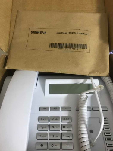 Telefone Openstage 15 Sip Hfa Ou Tdm Põe Na Caixa S/fonte
