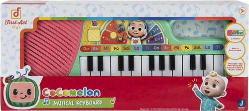Imagen 2 de 4 de Piano Didactico Cocomelon First Act