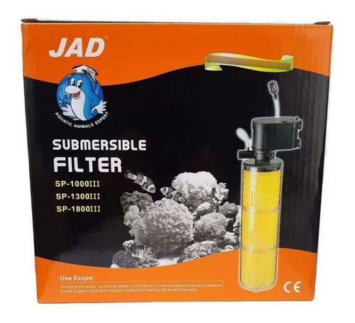 Filtro Interno Com Bomba Jad Sp-1800iii 700l/h - 13w 110v