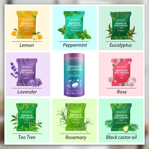 Bath Bath Explosion Effervescent Tablets 8p/box Oil Efferves