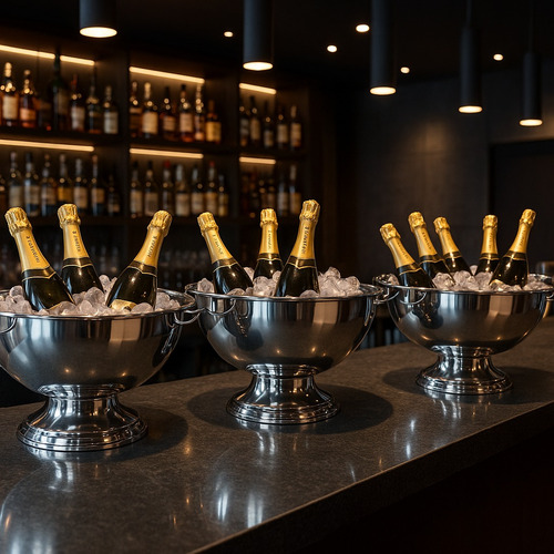 Alquiler Champagnera Frapera P 4 Botellas Y Porta Copas