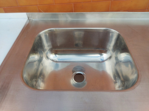 Pia Industrial Inox Tampo Polietileno (Usado)