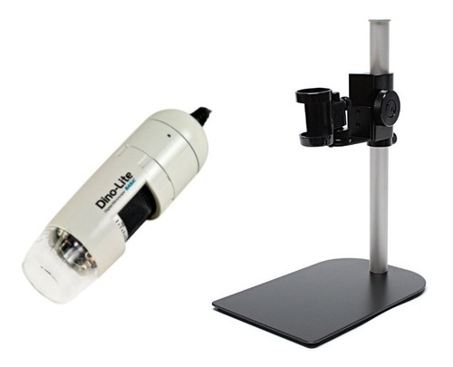 Combo Microscopio Am2111 Y Soporte Ms35b Dino-lite