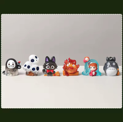 Lamparas De Studio Ghibli Negro Sin Rostro - Chihiro