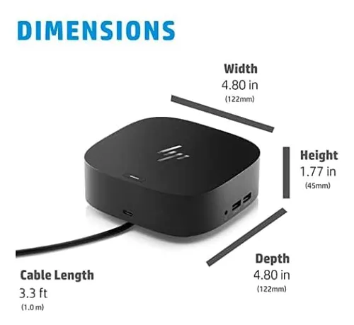 Hp Usb-c Dock G5, Número De Modelo: 26d32aa #abl (dock 2.0)