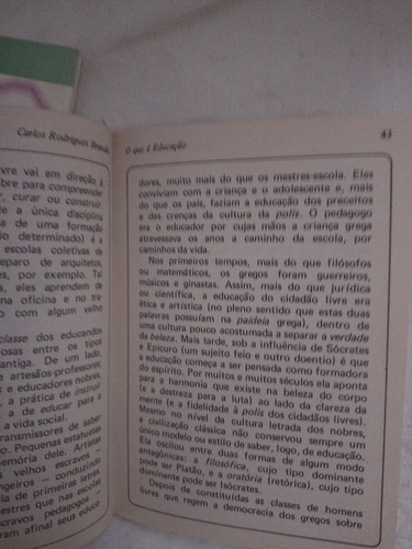 Miopia Da Atenção De Celso Antunes E O Que É Educação Da Coleção Primeiros Passos (Usado)