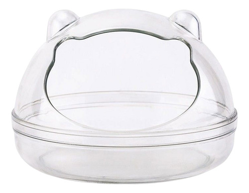 Contenedor De Baño De Arena Para Hámster Redondo M