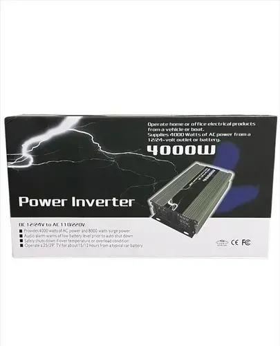 Inversor De Corriente 12v A 220v 4000w Usb Inversor De Volta