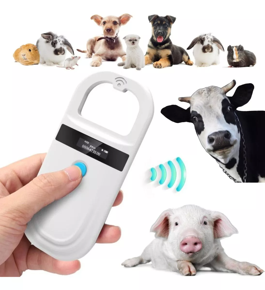 Terceira imagem para pesquisa de microchip animal leitor kit completo identificacao