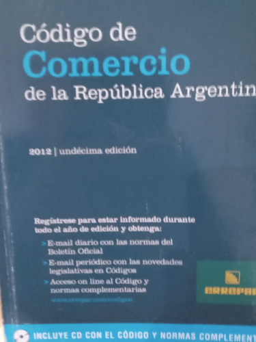 Código De Comercio De La República Argentina