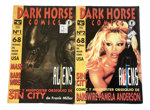 Comic Dark Horse: Antología: Aliens, Sin City, Etc. 2 Tomos.