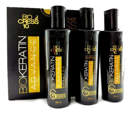 Imagen 1 de 2 de Biocress 10 Keratina Biokeratin X 160ml