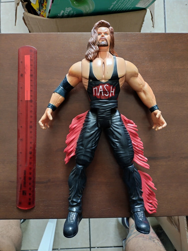 Figura Vintage De 35cm De Kevin Nash Wcw Smash 'n Slam, 1999 (Usado)
