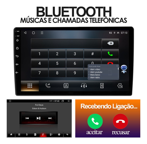 Central Multimidia Octacore 2+32gb Strada 2013-2019 4g Voz