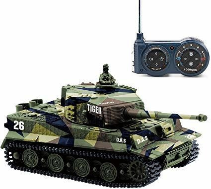 Cheerwing 1:72 Alemán Tiger I Tanque Panzer Control Remoto M