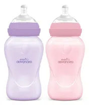 Comprar Set de Biberones Evenflo 270ml Flujo Medio 3m+ 2 Piezas