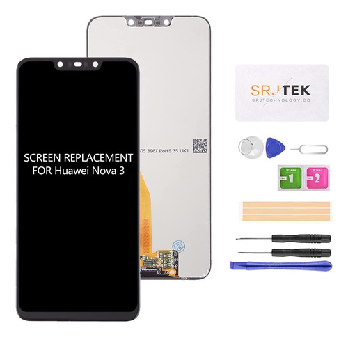 Para Huawei Nova 3 Pantalla Repuesto Lcd Par-al00 Par-lx1m