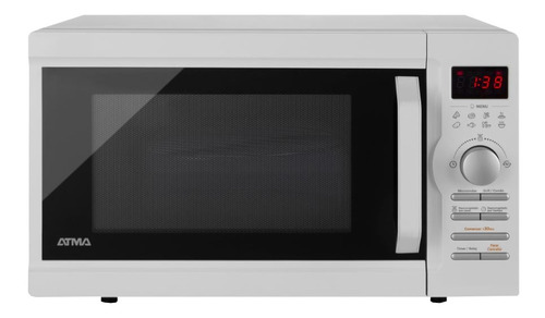 Microondas Grill Atma Easy Cook Md1728gn   28l 220v - Blanco