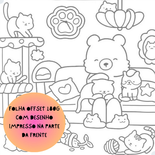 Livro De Colorir Em Capa Dura Com Desenhos Variados E Detalhados - Ideal Para Relaxamento, Combater O Estresse E Estimular A Criatividade! Um Presente Incrível Para Crianças E Adultos Amarelo