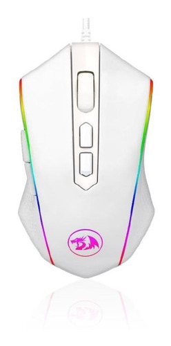 Mouse Redragon Gamer Memeanlion Lunar White Rgb M710w