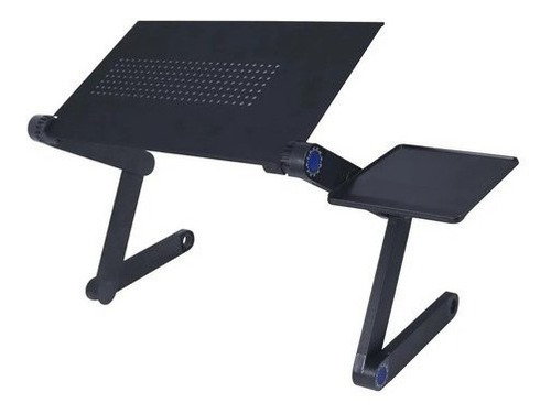 Suporte Articulado Para Notebook Com Mousepad - Preto