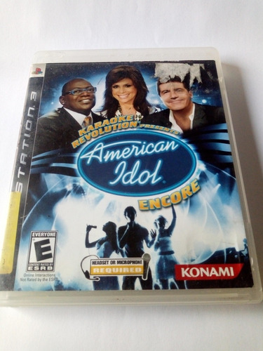 Juego Play Station 3 American Idol